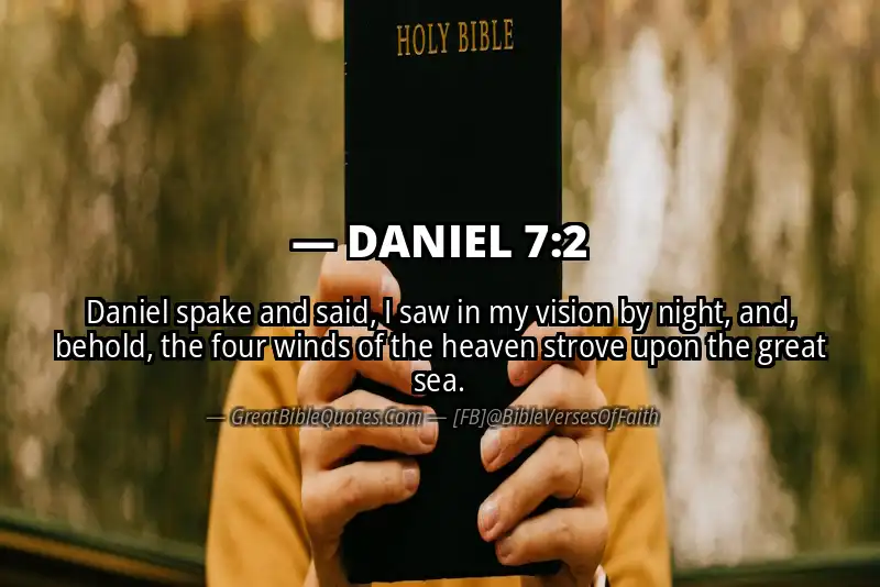 DANIEL 7:2 Verse