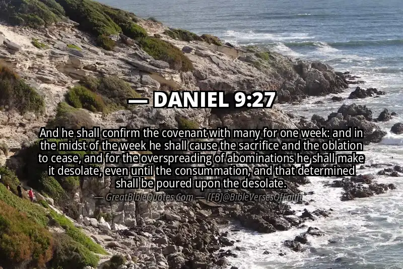 DANIEL 9:27 Verse