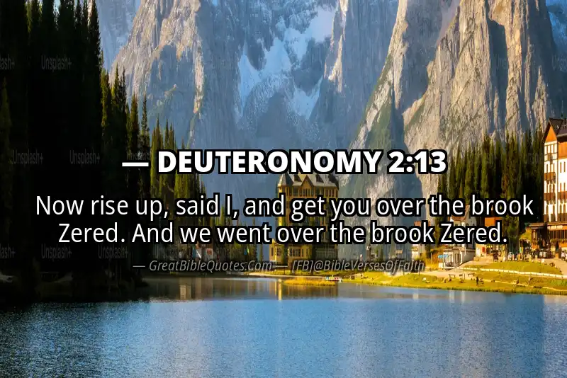 DEUTERONOMY 2:13 Verse