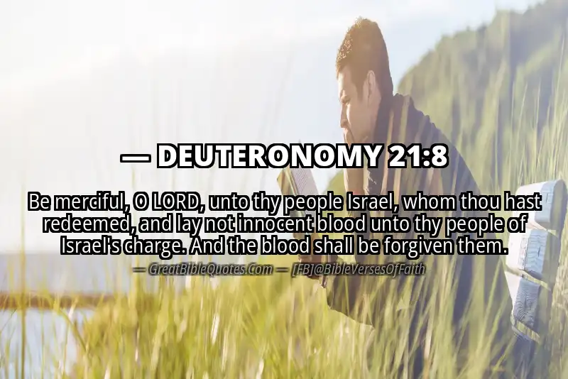 DEUTERONOMY 21:8 Verse