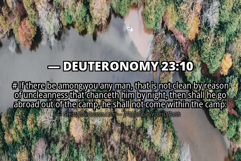 DEUTERONOMY 23:10 Verse