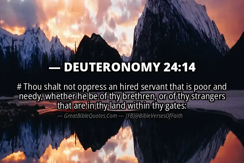 DEUTERONOMY 24:14 Verse