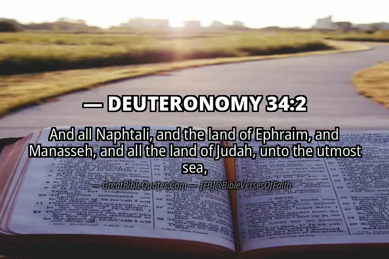 DEUTERONOMY 34:2 Verse