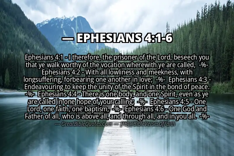 Image for EPHESIANS 4:1-6 Bible verse