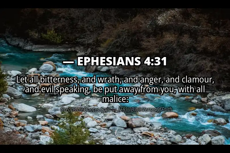EPHESIANS 4:31 Verse