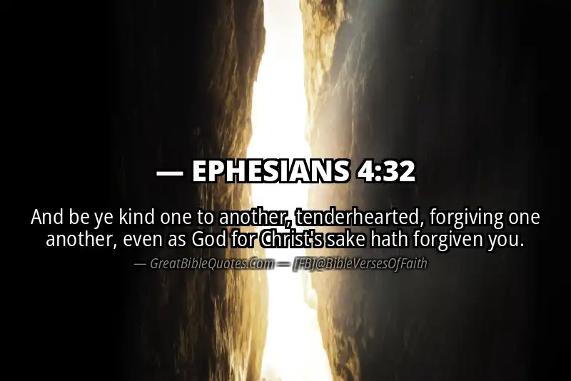 Image for EPHESIANS 4:32 Bible verse
