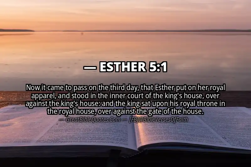 ESTHER 5:1 Verse