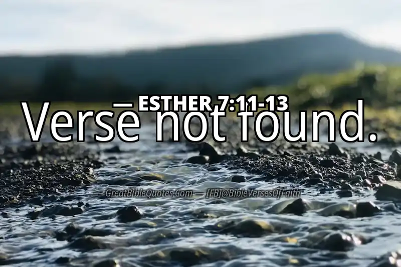 Image for ESTHER 7:11-13 Bible verse