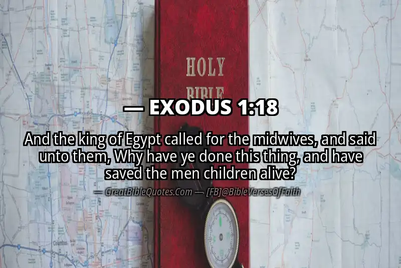 EXODUS 1:18 Verse