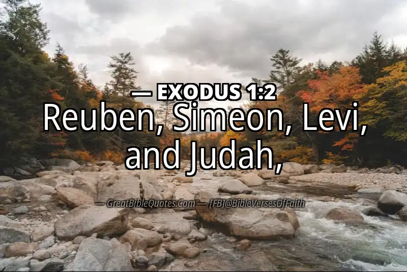 EXODUS 1:2 Verse