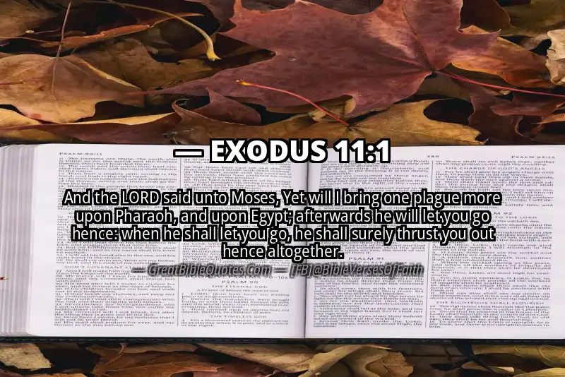 EXODUS 11:1 Verse