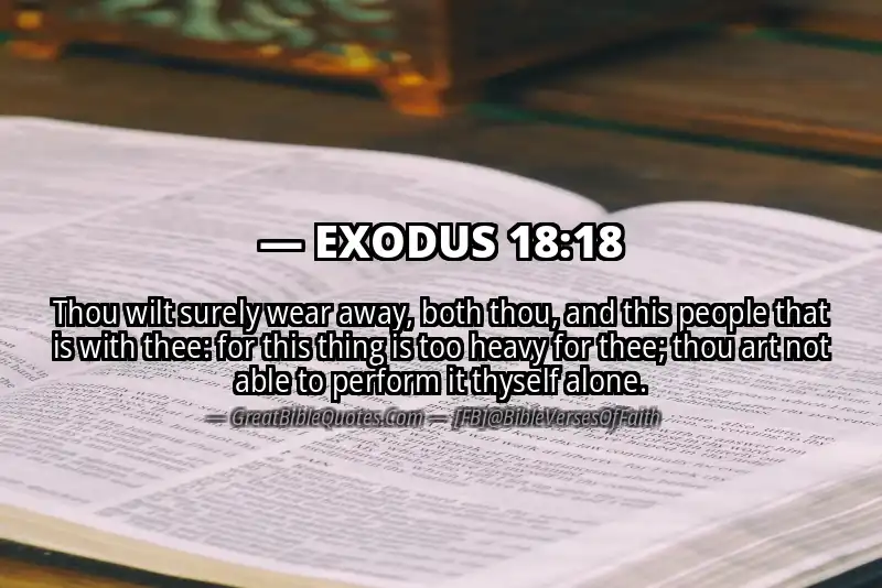 EXODUS 18:18 Verse Image