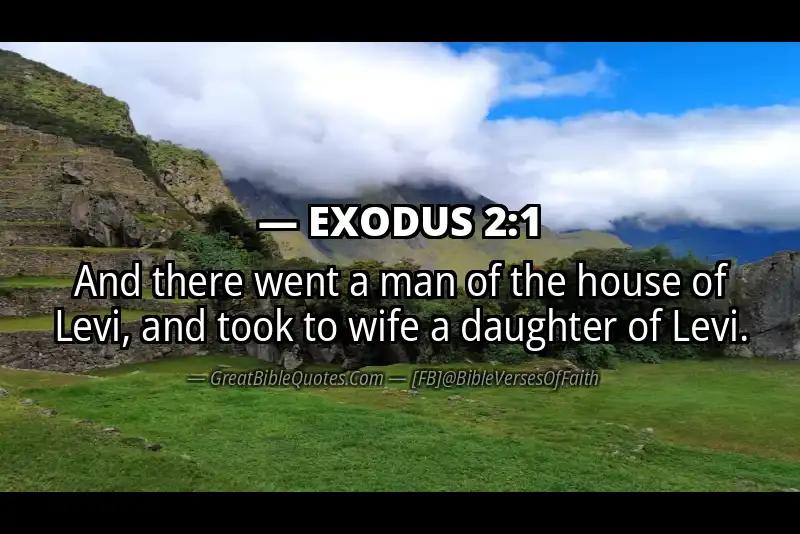 EXODUS 2:1 Verse
