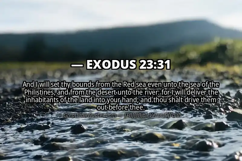 EXODUS 23:31 Verse