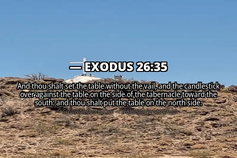 EXODUS 26:35 Verse