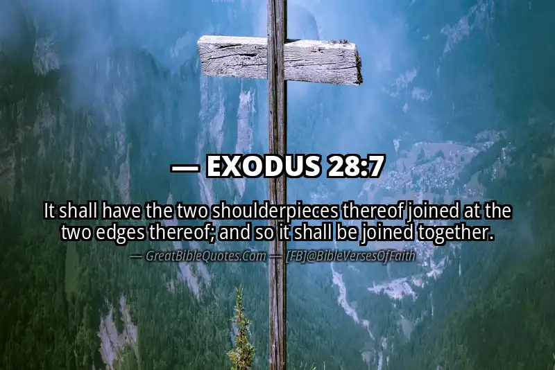 EXODUS 28:7 Verse