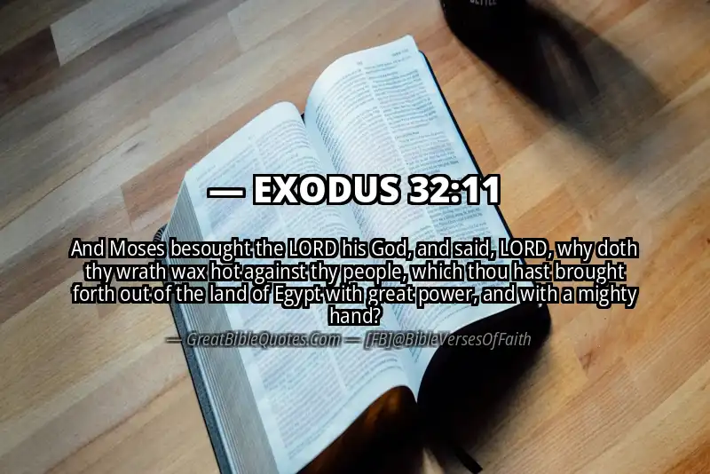 EXODUS 32:11 Verse