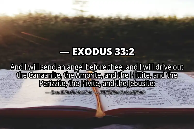 EXODUS 33:2 Verse