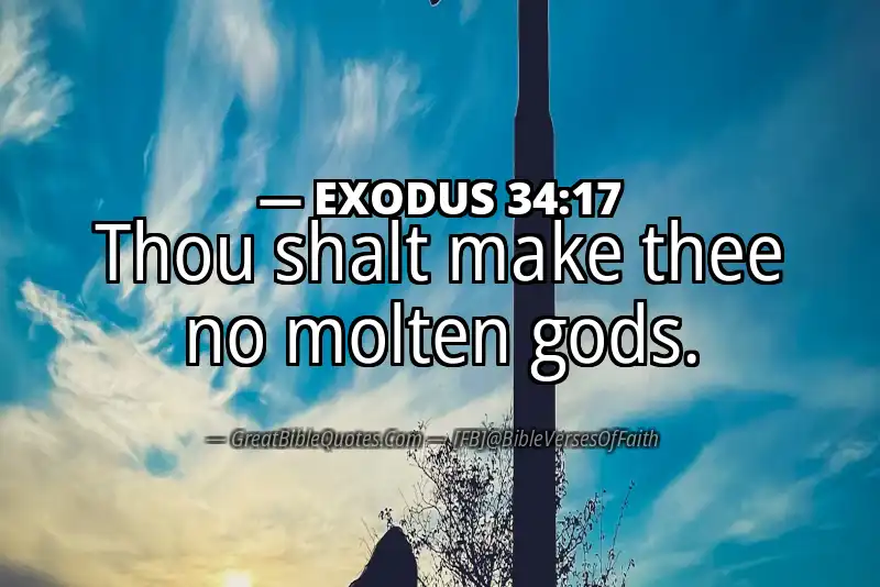 EXODUS 34:17 Verse