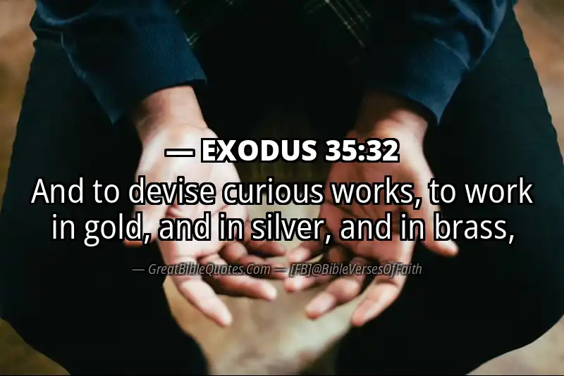 EXODUS 35:32 Verse