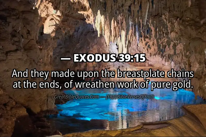 EXODUS 39:15 Verse