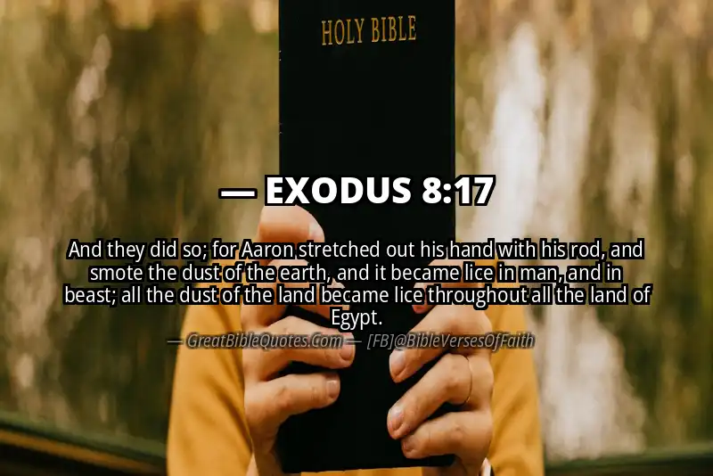 EXODUS 8:17 Verse