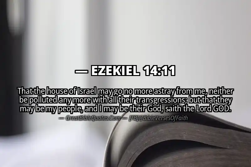 EZEKIEL 14:11 Verse Image