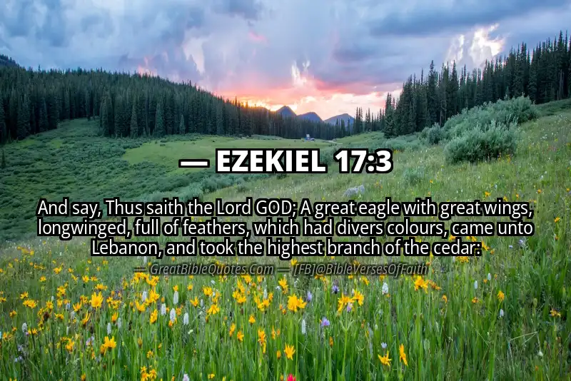 EZEKIEL 17:3 Verse