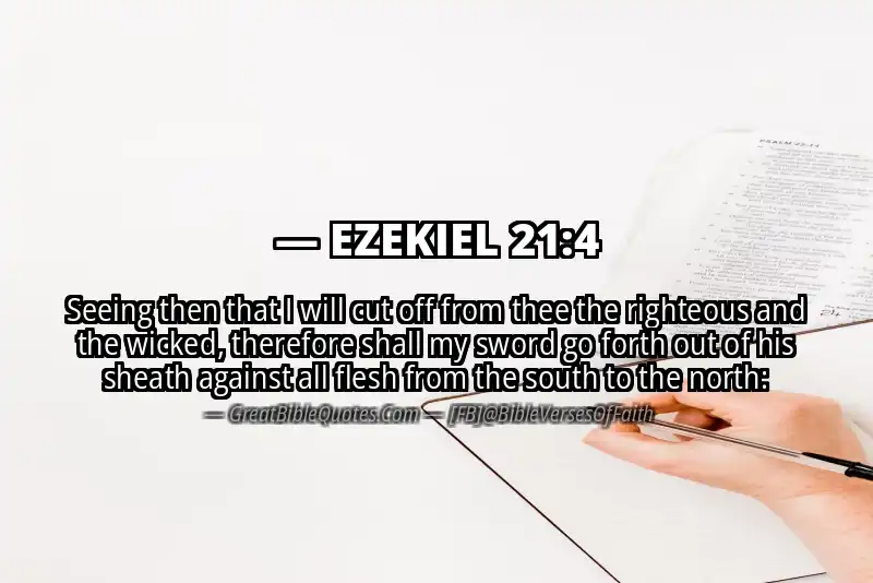 EZEKIEL 21:4 Verse Image
