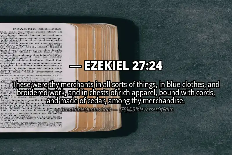 EZEKIEL 27:24 Verse