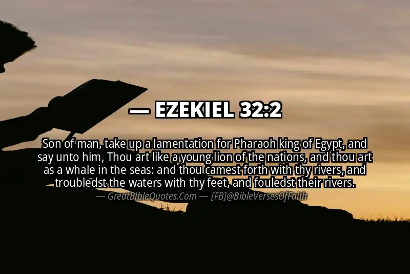 EZEKIEL 32:2 Verse