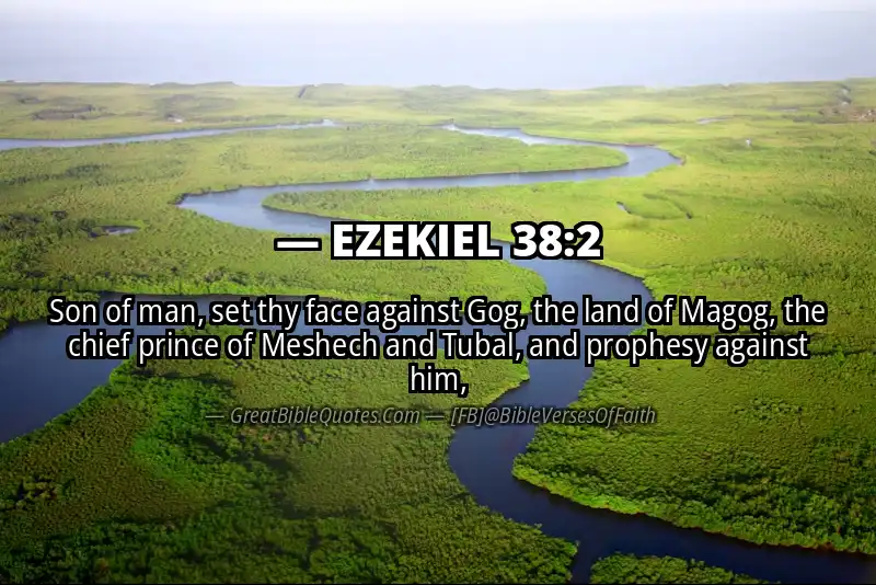 EZEKIEL 38:2 Verse Image