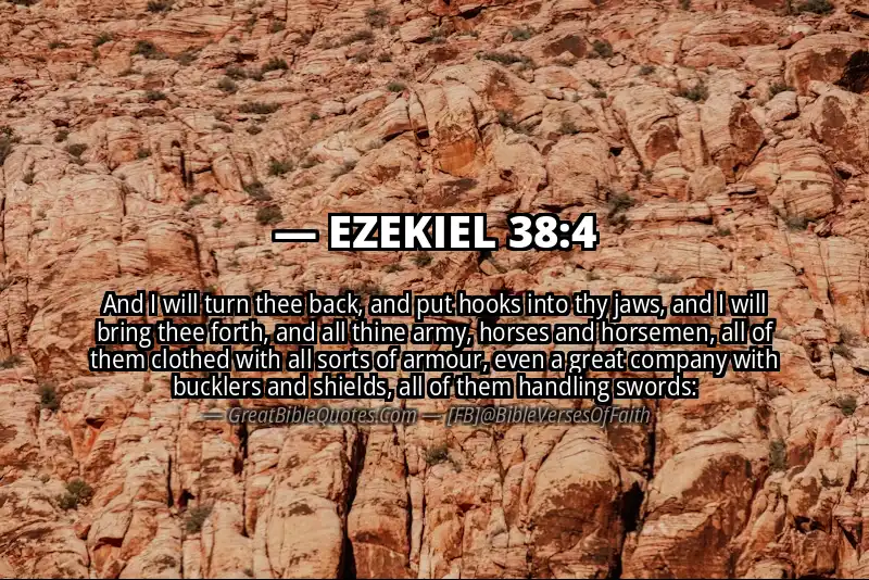 EZEKIEL 38:4 Verse