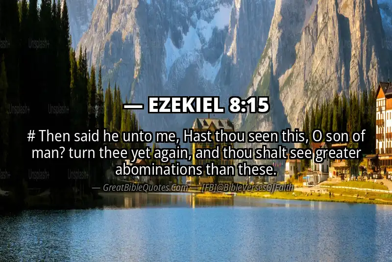 EZEKIEL 8:15 Verse