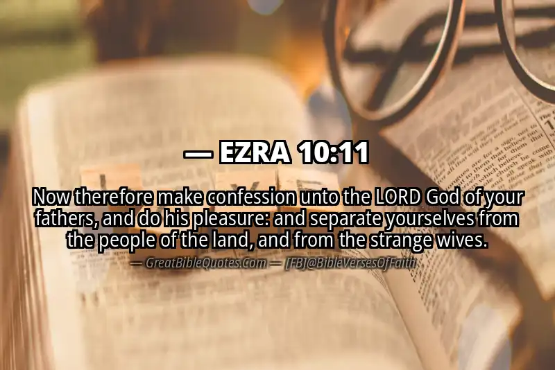 EZRA 10:11 Verse