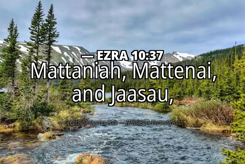 EZRA 10:37 Verse