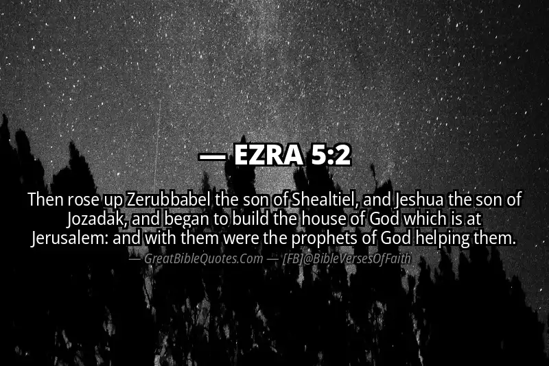 EZRA 5:2 Verse