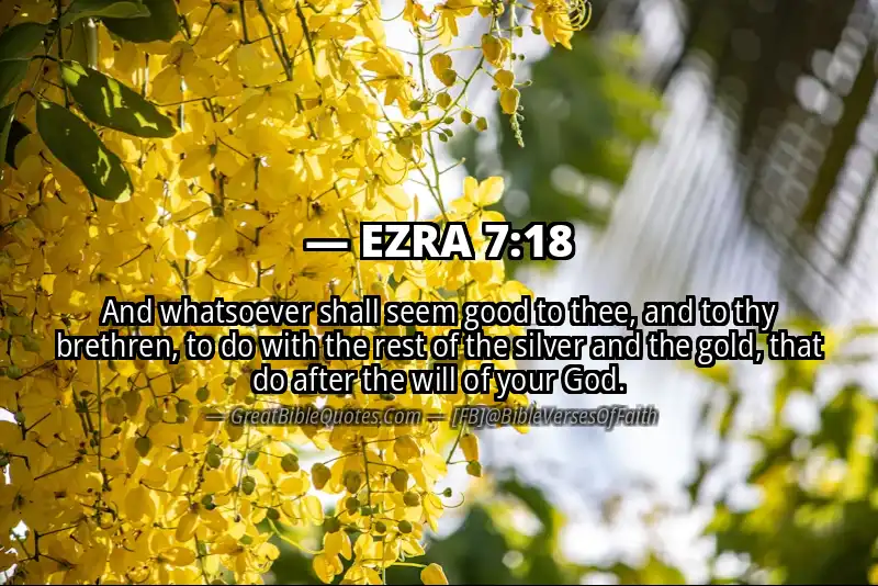 EZRA 7:18 Verse