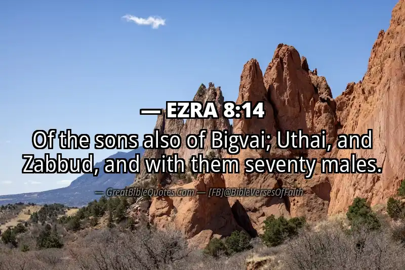 EZRA 8:14 Verse