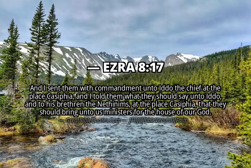 EZRA 8:17 Verse
