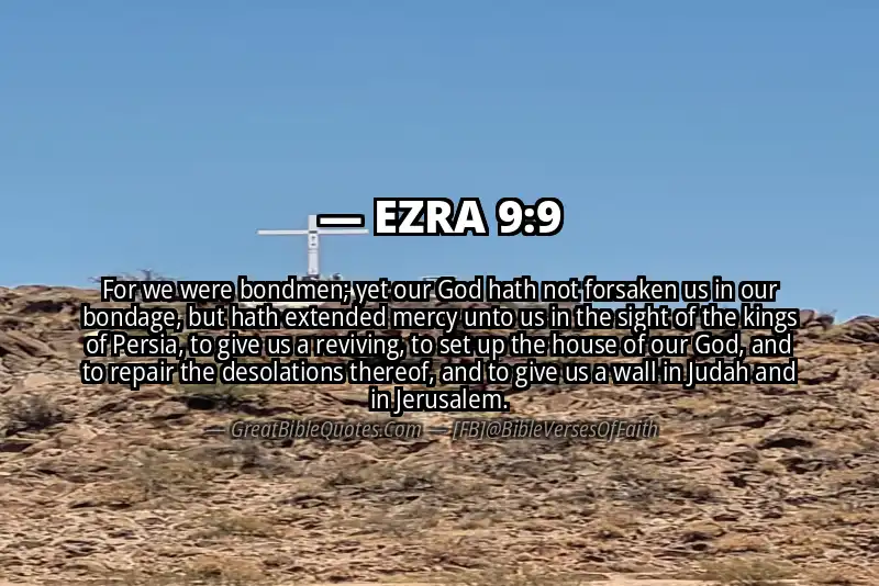 EZRA 9:9 Verse