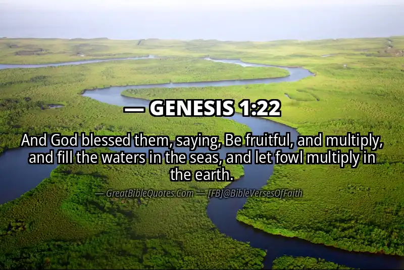 GENESIS 1:22 Verse