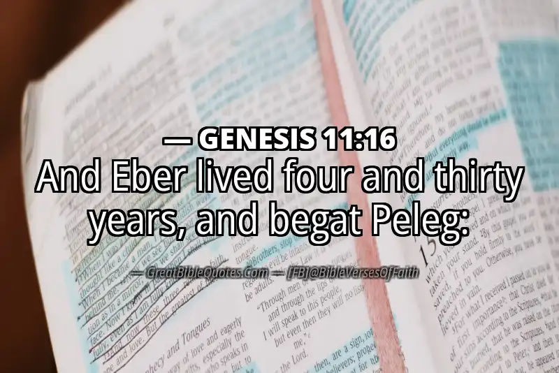 GENESIS 11:16 Verse Image