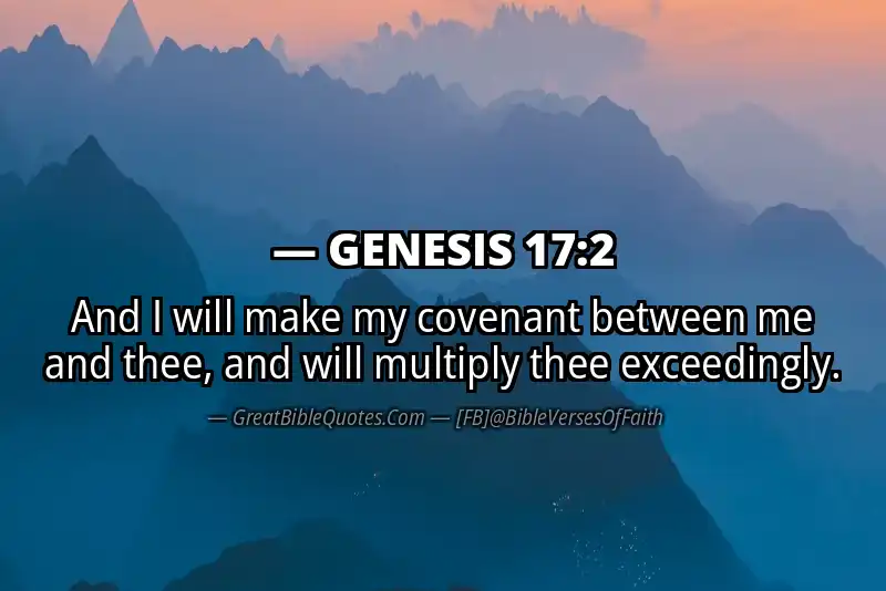 GENESIS 17:2 Verse