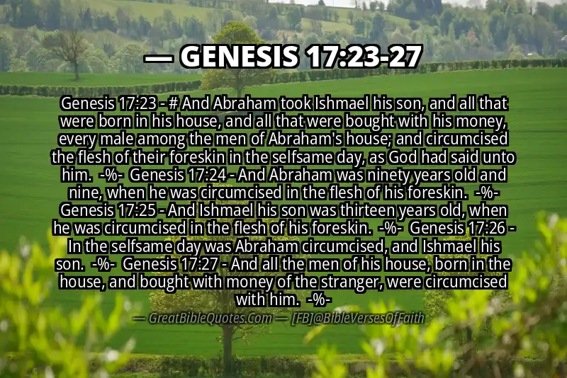 Image for GENESIS 17:23-27 Bible verse