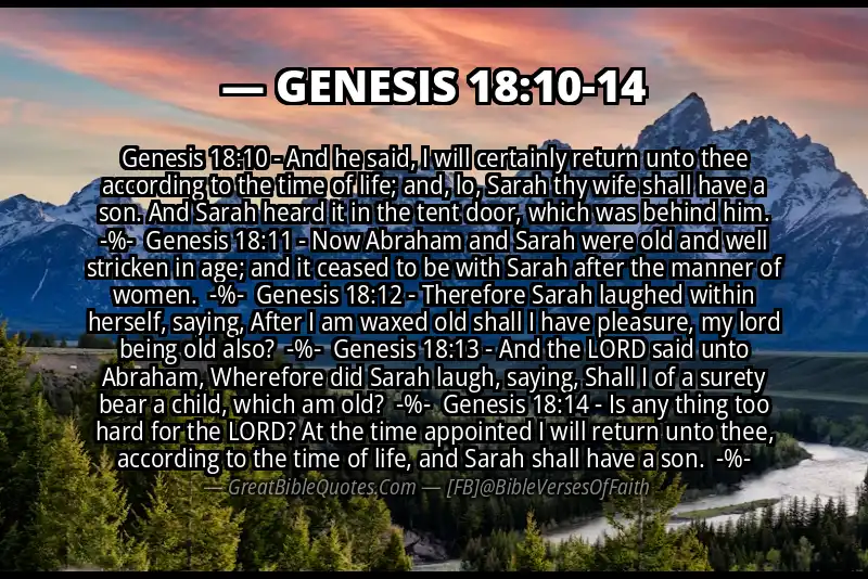 Image for GENESIS 18:10-14 Bible verse