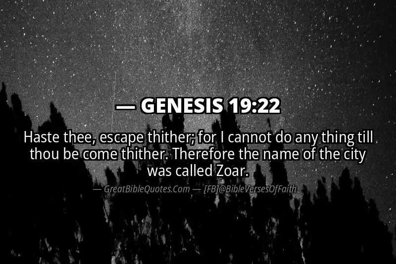 GENESIS 19:22 Verse