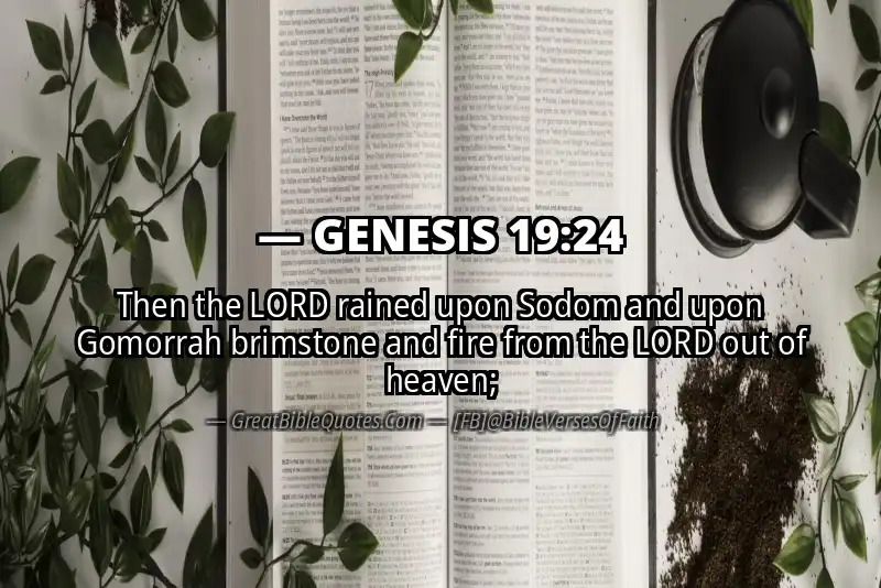 GENESIS 19:24 Verse