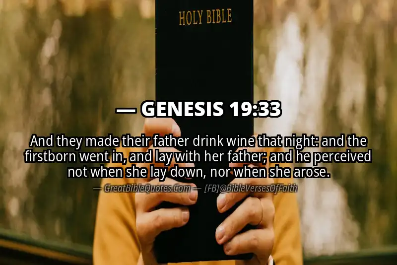 GENESIS 19:33 Verse