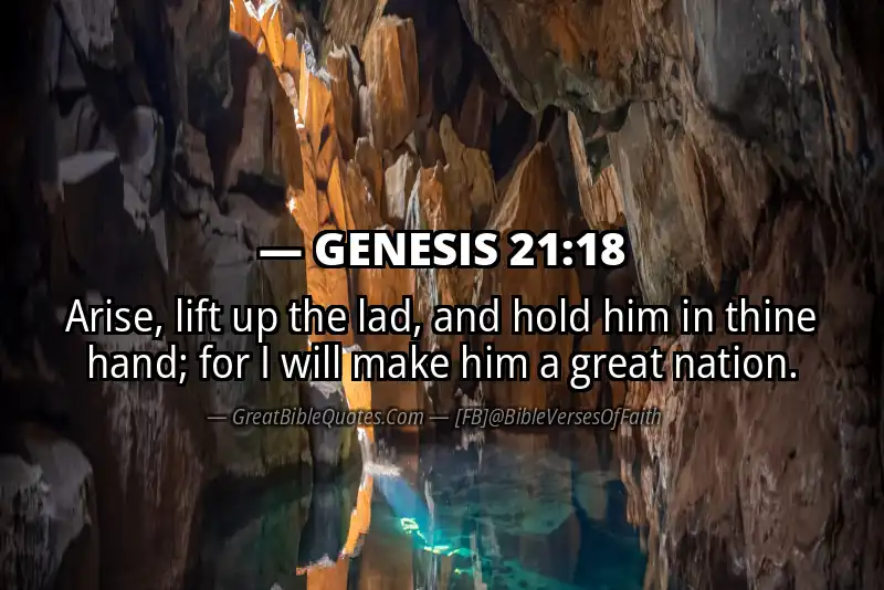 GENESIS 21:18 Verse